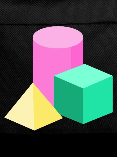 Pastellgeometrie Farbblöcke