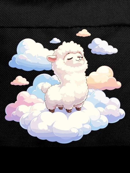 Cloud lamb in dream light