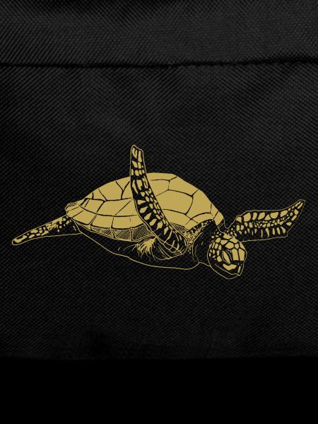 Illustrated designs with turtle