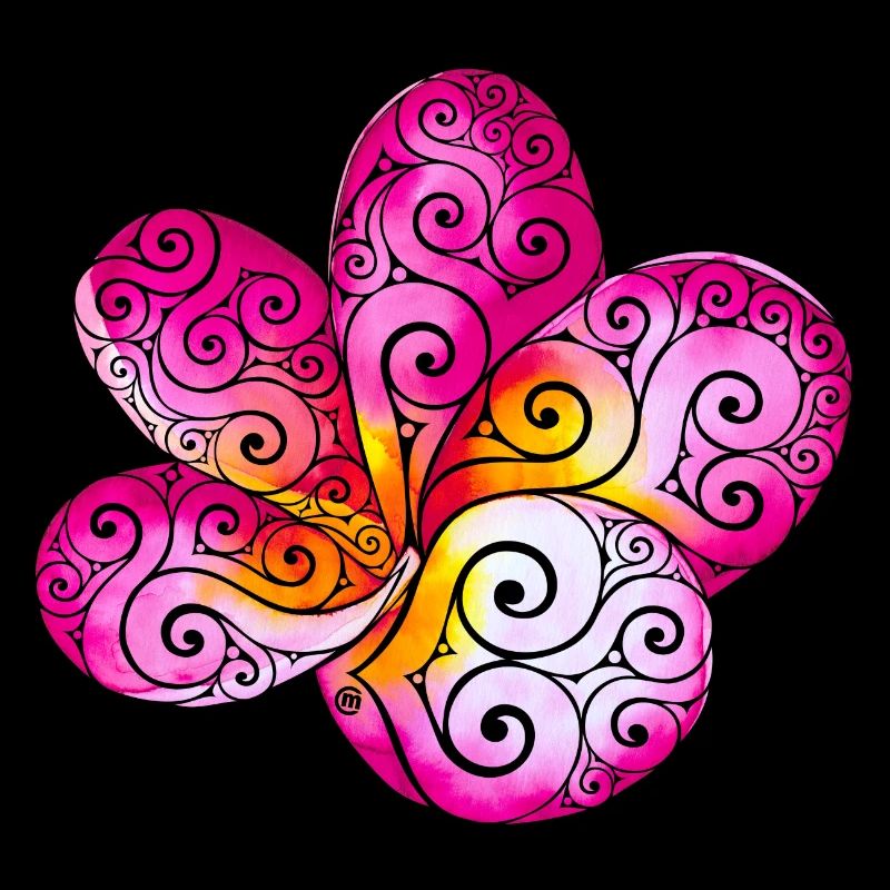 Swirly Plumeria