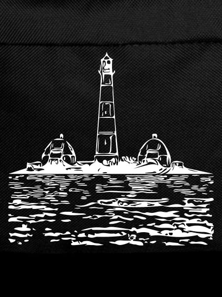 Lighthouse in the sea