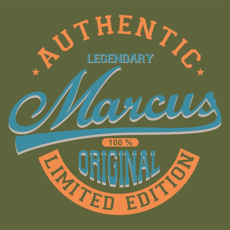 Marcus t-shirt personalized gift name Marcus