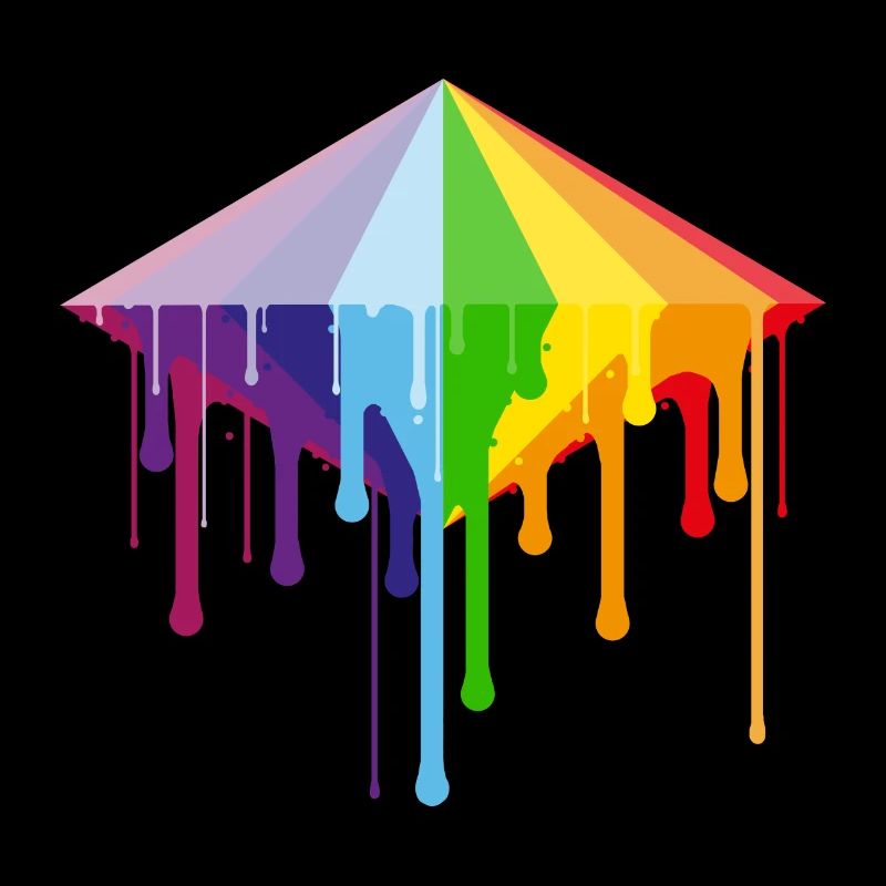 Melting Rainbow Diamond