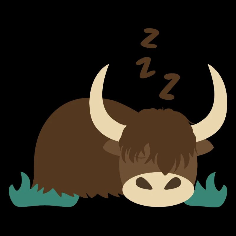 Sleeping Yak