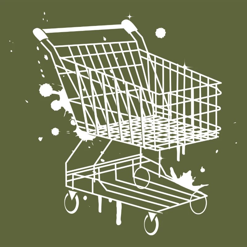Shopping Cart Graffiti