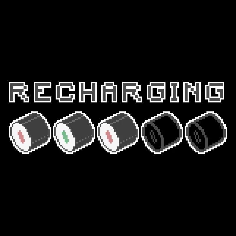 Recharging Pixel Sushi