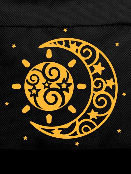 Sun, moon and stars