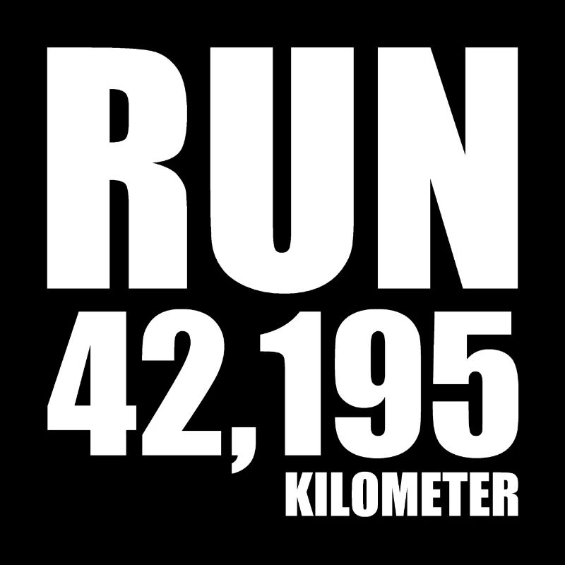 Marathon - Course à pied - Jogging - Course à pied - 42.195km