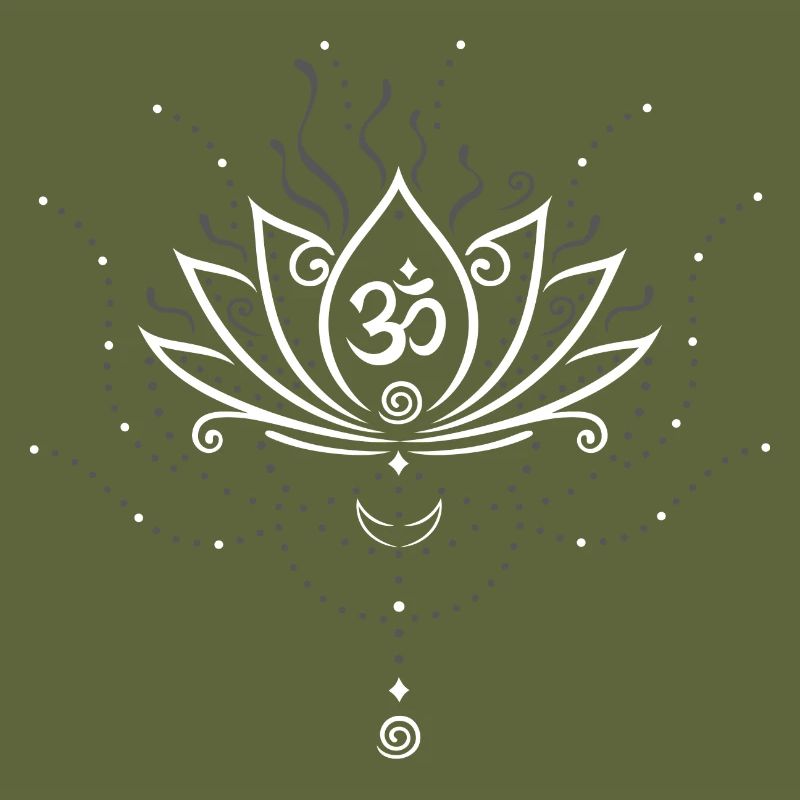 Lotus flower, white version