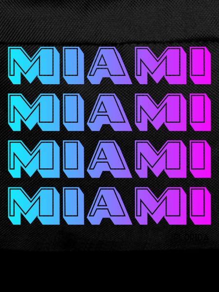 Miami Neon Gradient Pattern