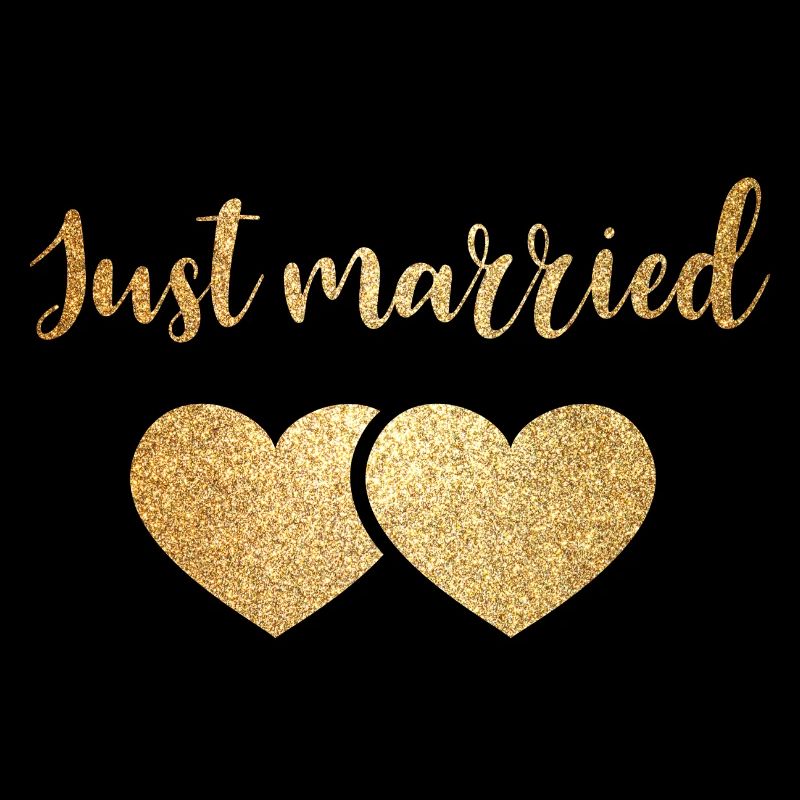just married 2hearts