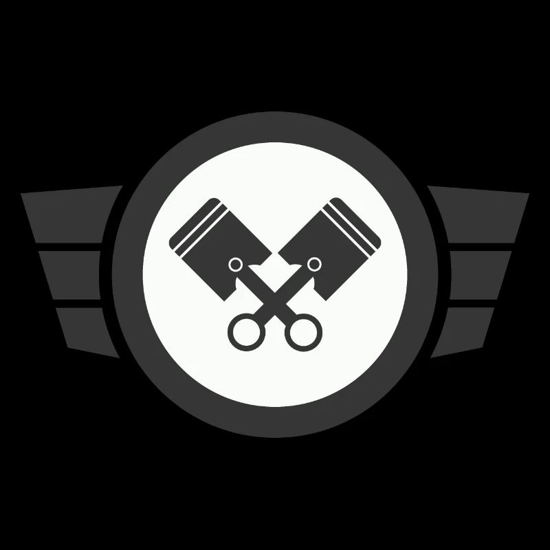 Zweitakt Liebe - Simson Retro Logo Design