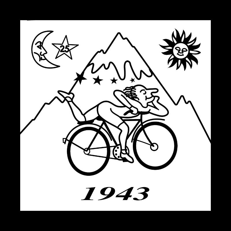 Albert Hofmann LSD 1943 Black & White