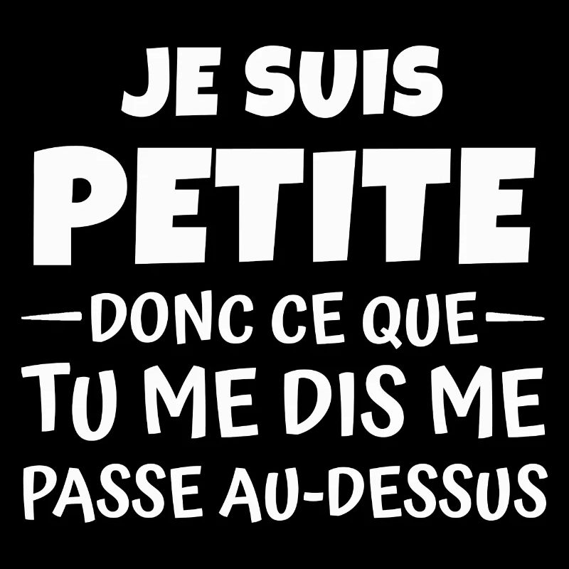 je suis petite