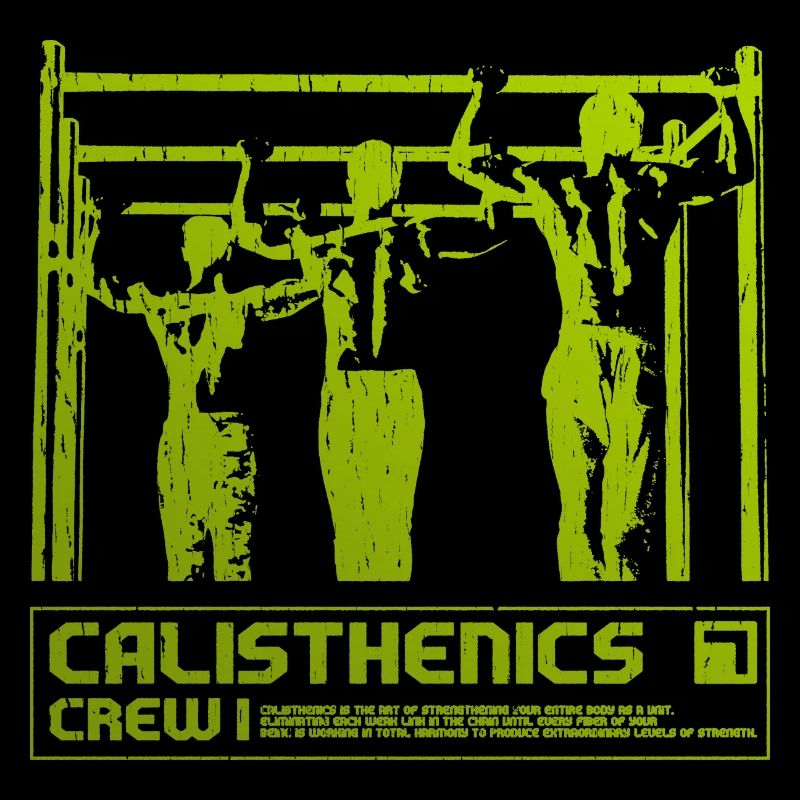 Calisthenics Crew Silhouette
