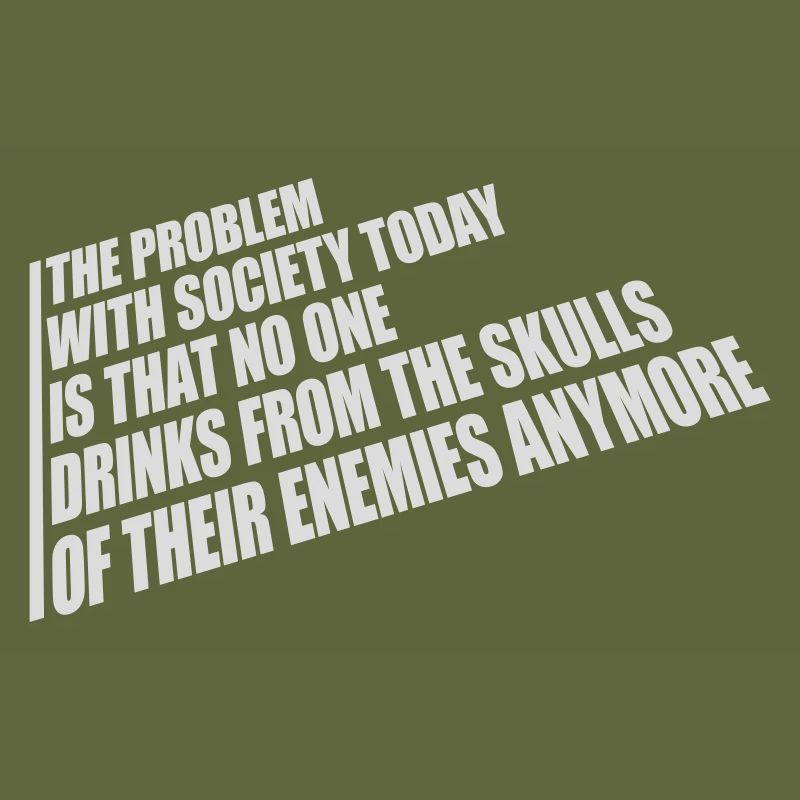 drinks from enemies skulls