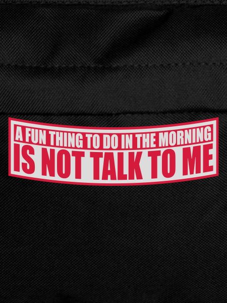 not talk to me