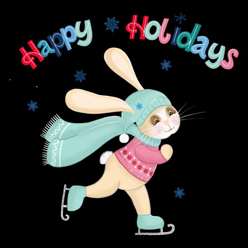 Patinage de lapin : bon hiver