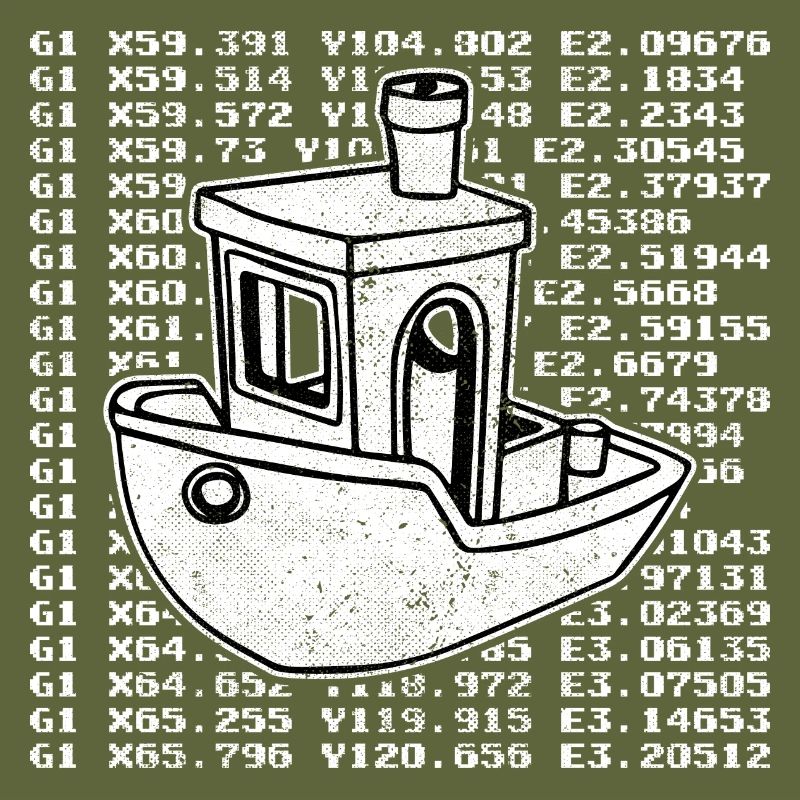 Benchy 3D gcode test hobby modeling