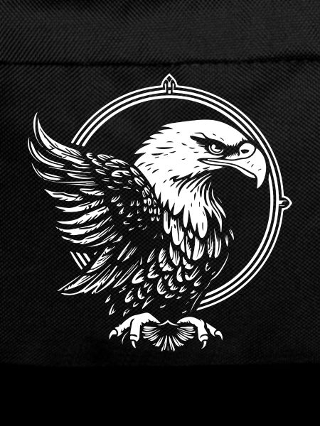 Eagle in a circle
