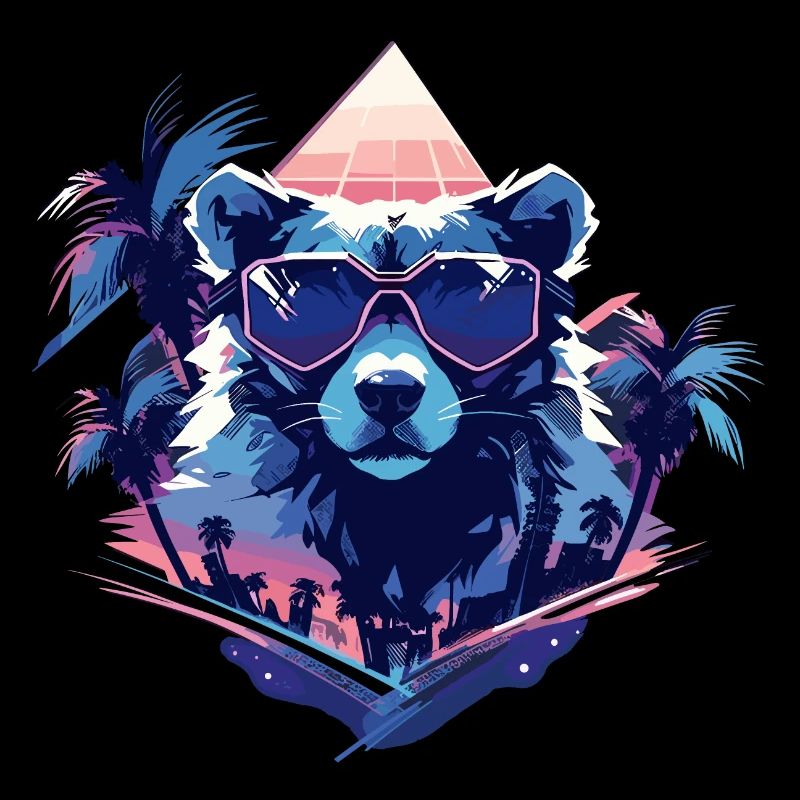 Future Bear mit Sonnenbrille