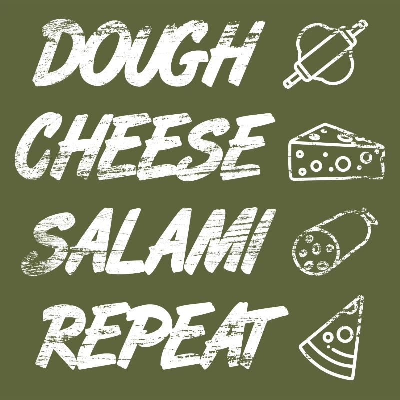 Dough Cheese Salami Repeat