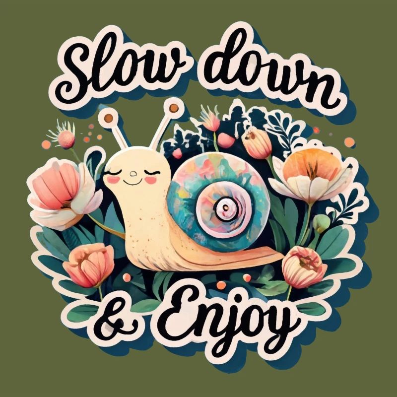 slow down an enjoy