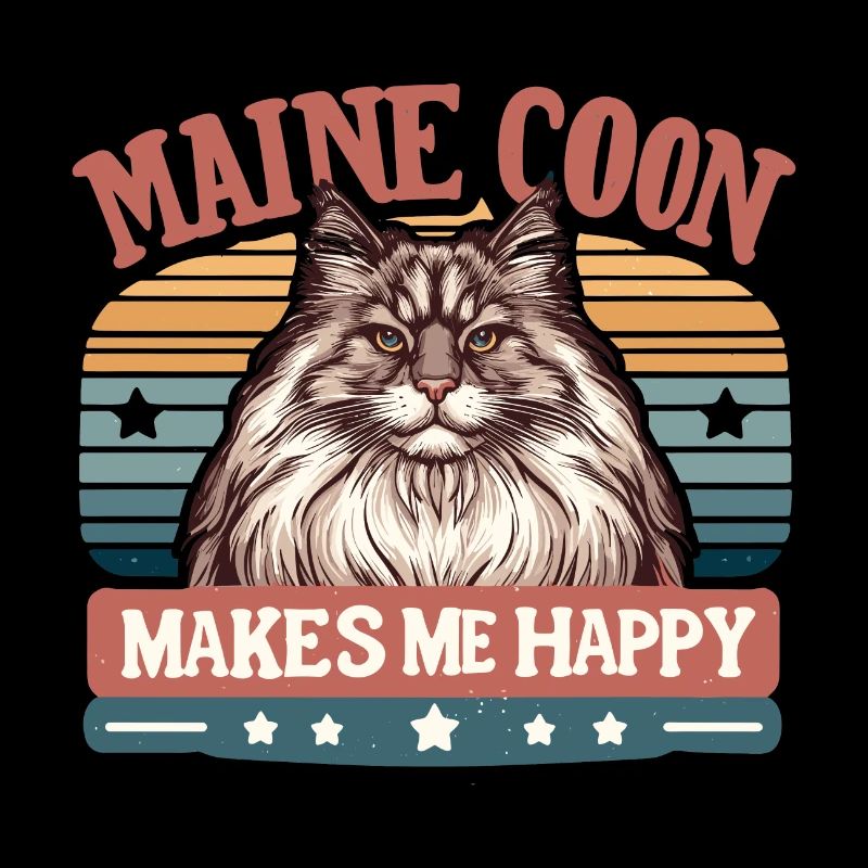 MAINE COON MAKES ME HAPPY