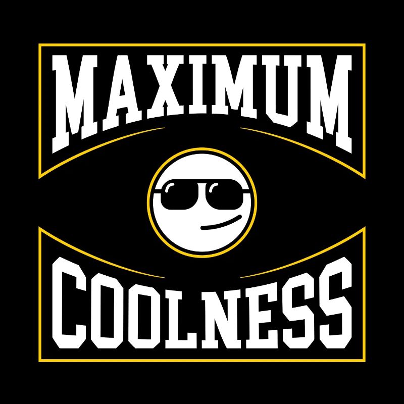 Coolitude maximale Design d’émoticône rétro