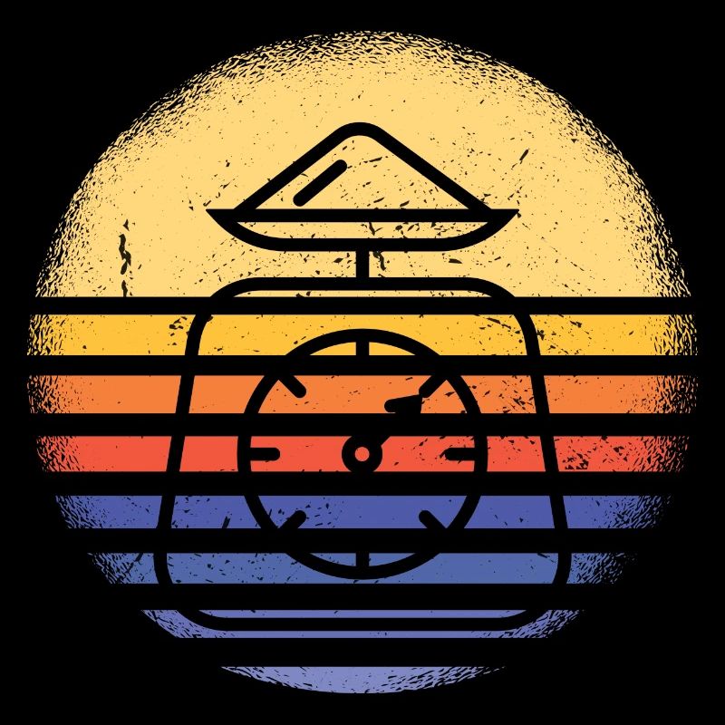 Baker Retro Sunset Baking