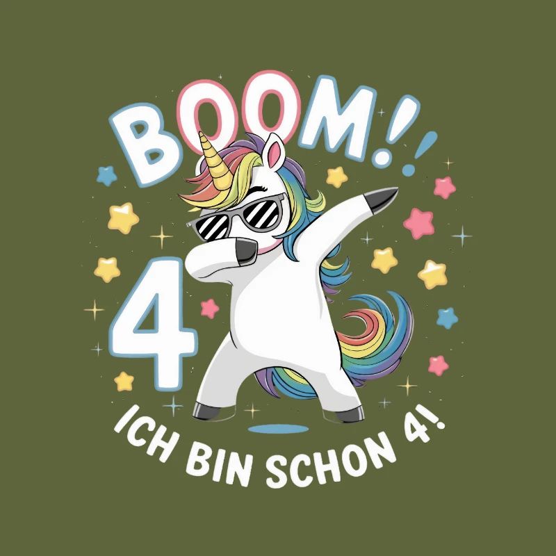 Boom! Ich bin 4 - Einhorn