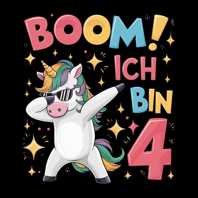 Boom! Ich bin 4 - Einhorn