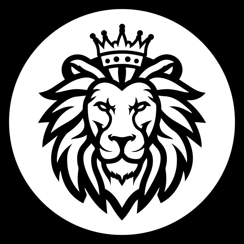 Löwe Krone Symbol
