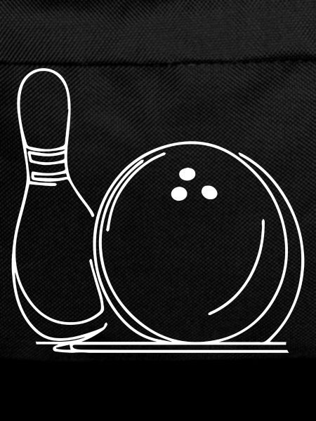 Bowling Ball and Pin Drawing