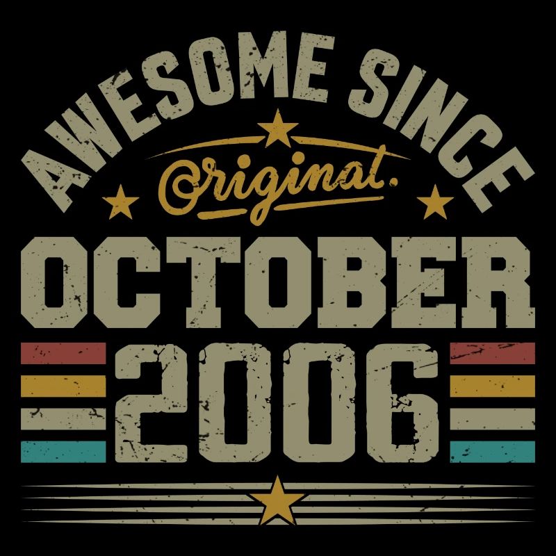 Born in October 2006 | Birthday October 2006