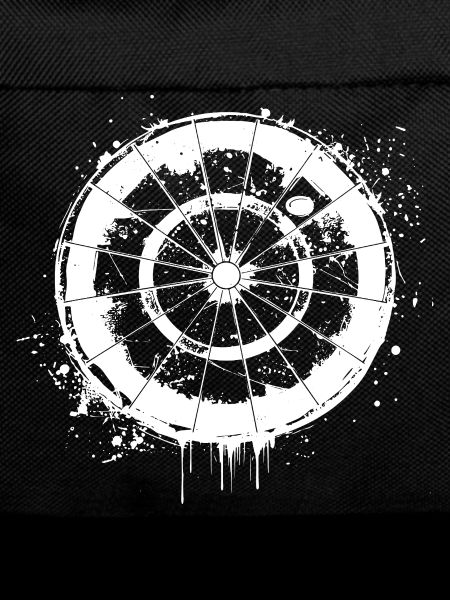 Dartboard Street Art