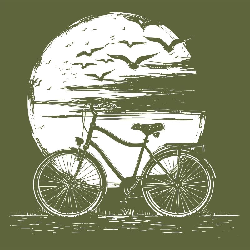 Cycling Drawing