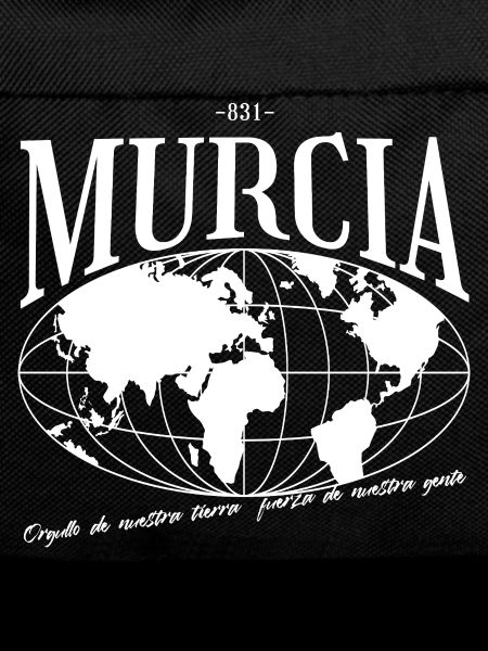 Earth map with Muralca lettering