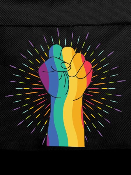 Regenbogenfist der Vielfalt