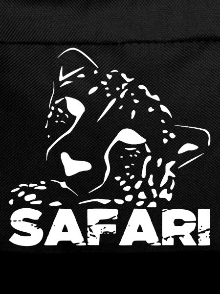 Safari Léopard Silhouette