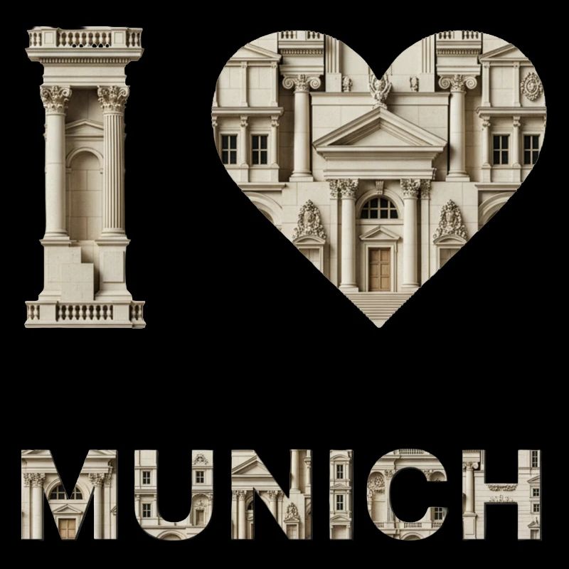 I love Munich – Classical Architecture Love