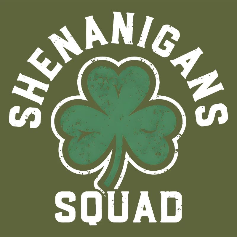Shenanigans Squad Shamrock Tee