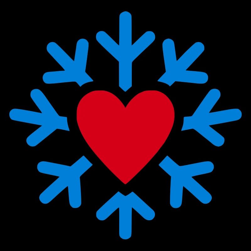 Winterherz im Eiskreis