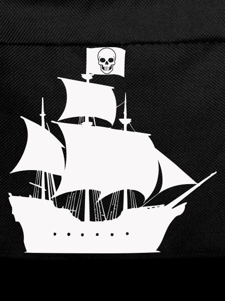 Piratenschiff Silhouette