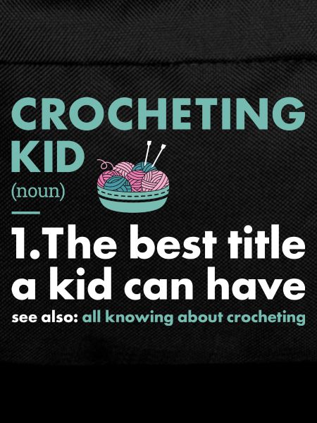 Crocheter Kid Definition Crocheting