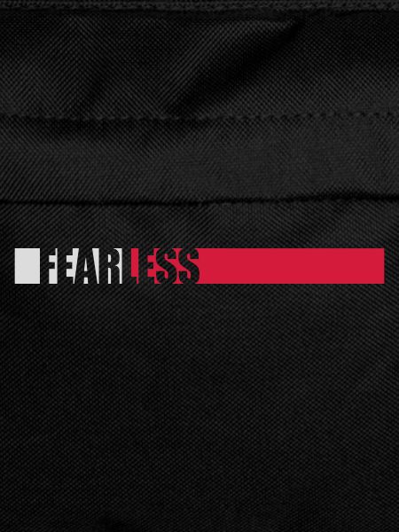 fearless Text Quote Design