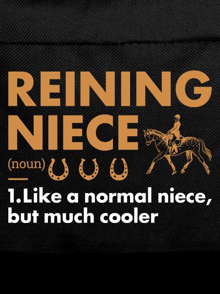Reiner Niece Definition Reining