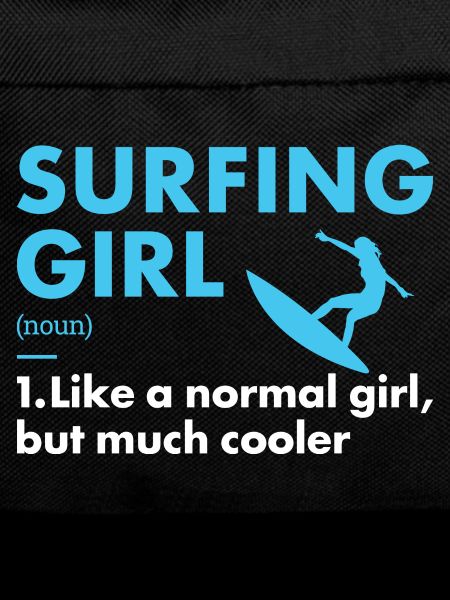 Sport Girl Surfing