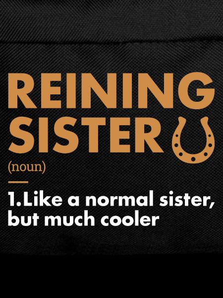 Reiner Sister Definition Reining