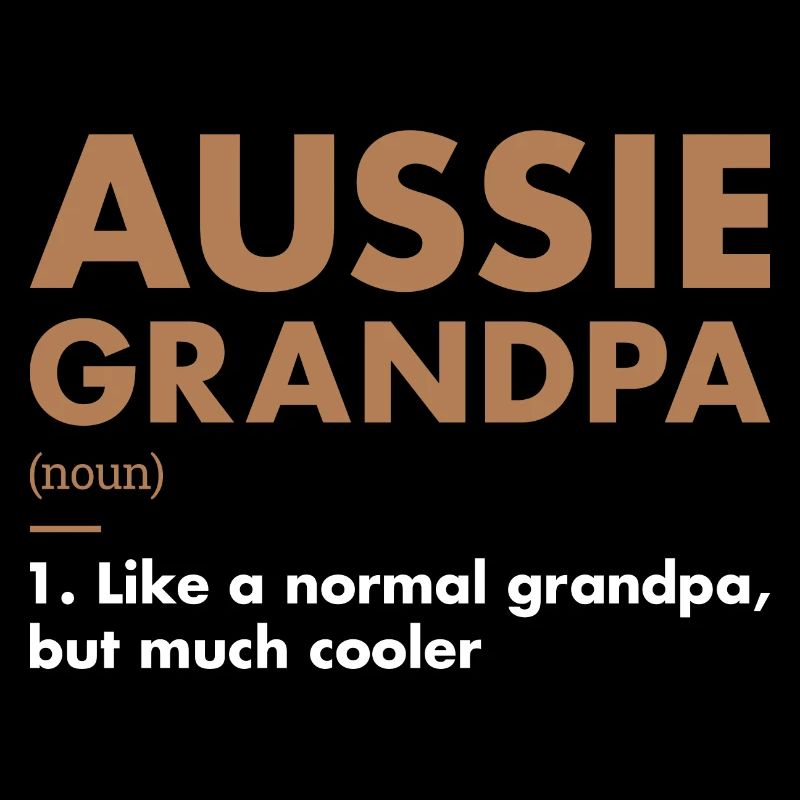 Dog Aussie Grandpa Definition